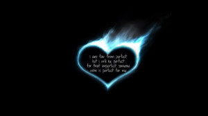 love fire hearts black background 1920x1080 wallpaper High Quality ...
