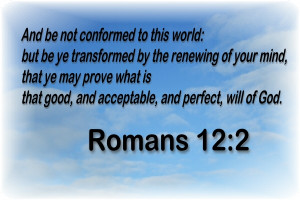 Bible Quote - Romans 12-2