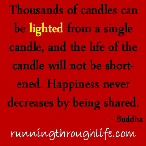 ... Pictures thousand of candles can be lighted quotes about happiness