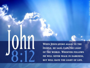 ... Christian, Jesus Quotes, Bible Quotes, Bible Scriptures, John 812