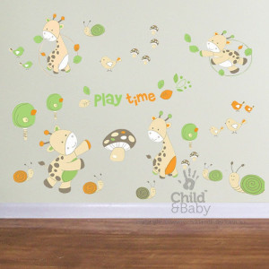 Bubba Blue Playtime Wall Stickers