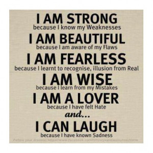 Am Beautiful Quotes For Girls Co i am strong quotes