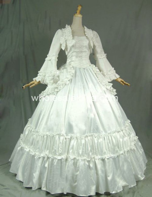 Victorian Gothic Steampunk Ball Gown Wedding Dress Reenactment Stage ...