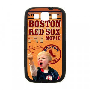 Kids Boy Boston Red Sox Galaxy S3 case Quotes