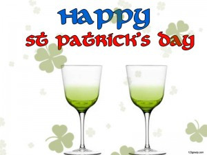 Happy st patrick’s day 2012 Wallpaper With Wishes.