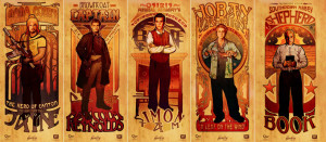 New posters of the Men of Firefly