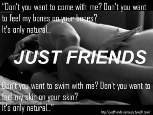 just friends | Tumblr