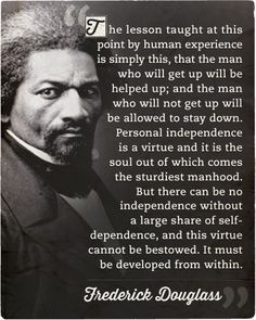 Frederick Douglass quotes
