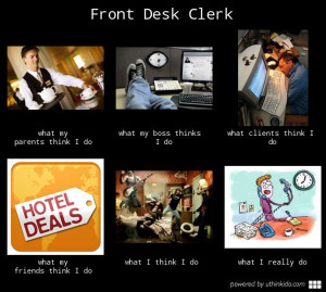 Front Desk Clerk Memes