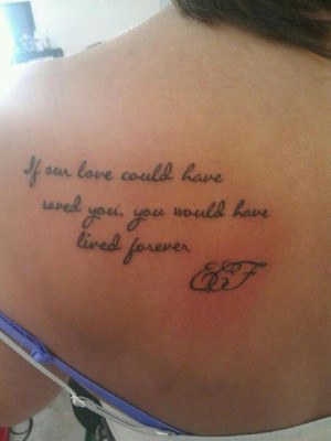 memorial tattoo I love this saying. I would get this in memory of my ...