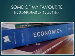 Economics and Finance Quotes