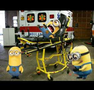 Minion Love Quotes Paramedic minions - love my