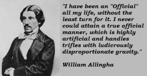 William allingham famous quotes 1