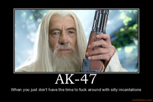 Gandalf amp the AK Image