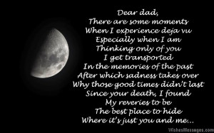 Miss You Poems for Dad after Death: Missing You Poems to Remember a ...