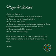 Prayer for Students #CSW14 More