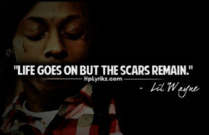 Life goes on but the scars remain