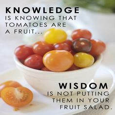 knowledge quote food quote