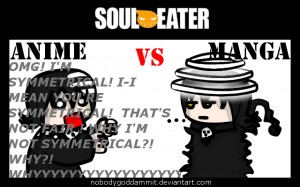 Soul Eater Manga Crona Kills Medusa