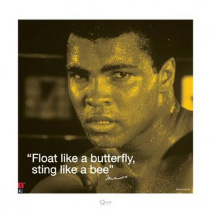 muhammad ali i quote sting like a bee muhammad ali