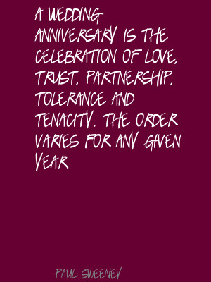 wedding anniversary is the celebration of love,trust,partnership ...