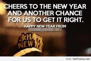 Happy new year cheers quote - Funny Pictures, Funny Quotes, Funny M...