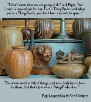 Ah yes, the wisdom of Pippi Longstocking , or Pippi