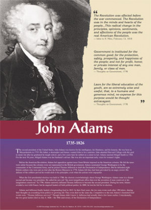 John Adams Second President of the U.S. – A Book Review