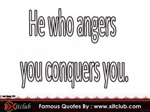 Angered Quotes: Anger And Love Quotes