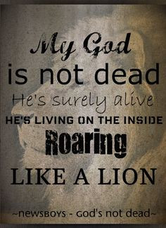 My God's Not Dead - Newsboys (My 8 year old grandson loves this song ...