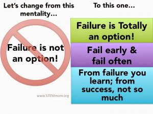 Failure is Totally an Option: STEMmom shares how we need to encourage ...
