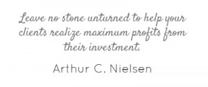 commerce quotes by Arthur C. Nielsen