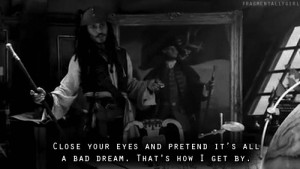 funny dream jack sparrow pirates of the caribbean johnny depp captain ...