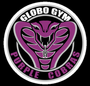 Globo Gym Purple Cobras by superiorgraphix
