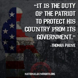 Thomas Payne on duty. - http://www.sonsoflibertytees.com/patriotblog ...