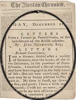 ... Farmer in Pennsylvania, to the inhabitants of the British colonies