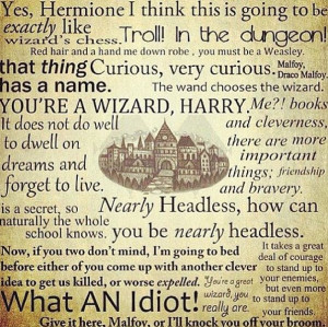 Harry Potter and the Philosopher's Stone quotes