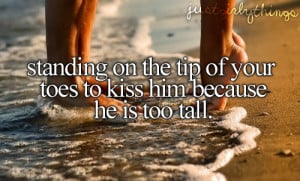 tagged as: toes. couple. kiss. tall. him.