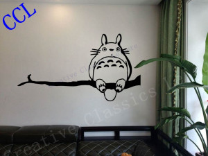 Free shipping Ghibli Totoro My Neighbor Totoro Inspired Wall Decal ...