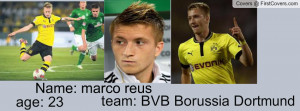 marco reus Profile Facebook Covers