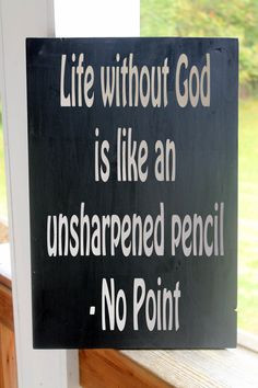 Religious Quotes, God Is, Wood Signs, Christian Quotes Funny, Quotes ...