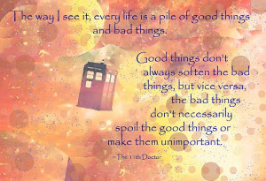 11th dr who fanart & quote
