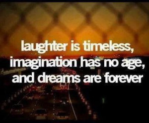Laughter, imagination, dreams
