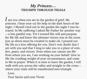 Triumph Through Trials