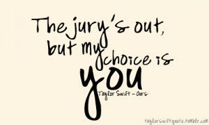 Ours Quotes And Song Lyrics