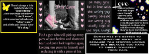 Love Collage New Quotes Facebook Timeline Covers
