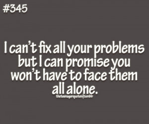 Being there for someone