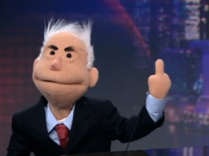 AWESOME: Jon Stewart Turns John McCain Into An Insanely Cranky Puppet