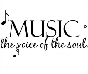 Free Shipping Original Music the voice of Soul wall decal quote ...