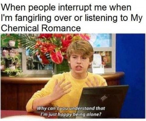 my chemical romance fangirl problems